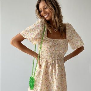 Princess Polly Summer Nights Mini Dress Floral - US 6 / Floral